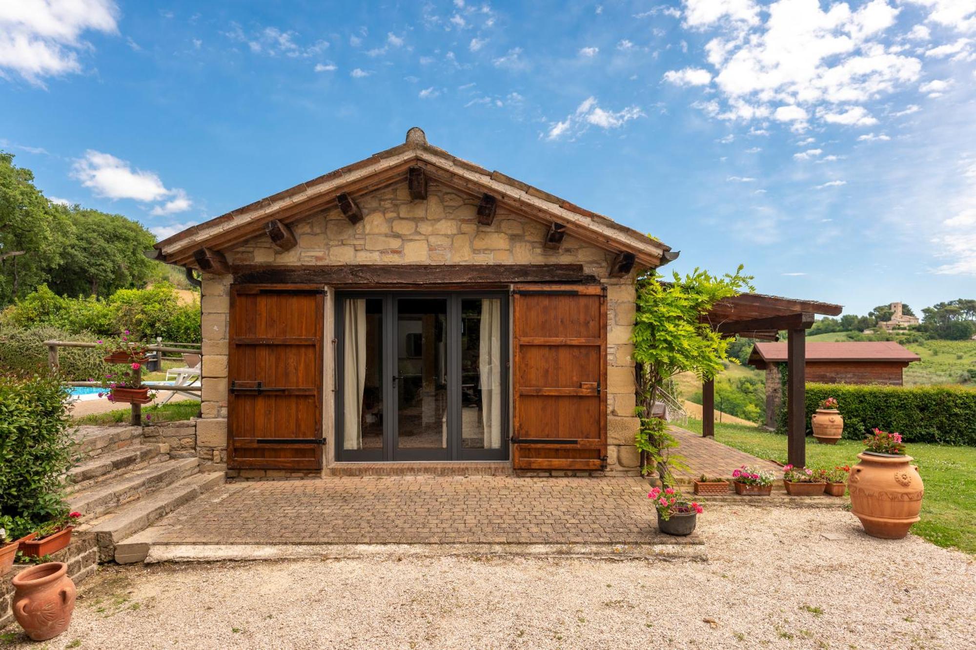 Residenza La Canonica Novilara Exteriör bild